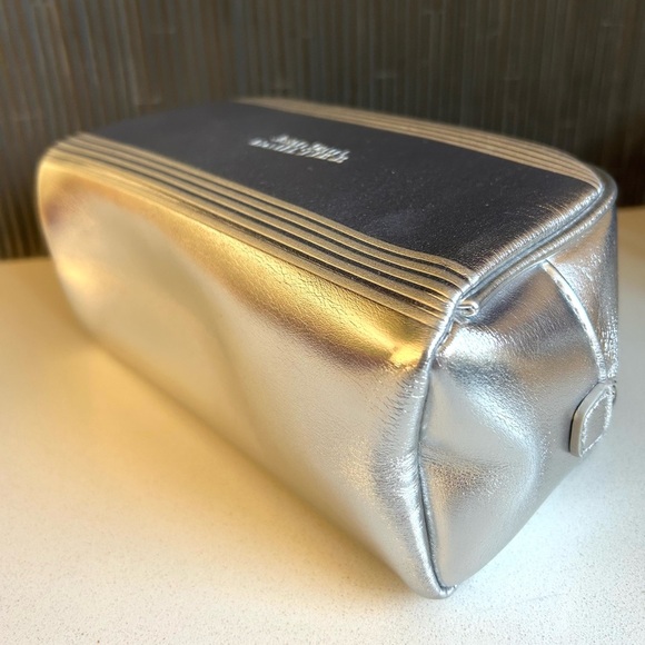 Jean Paul Gaultier Metallic Silver Cosmetic Pouch - Picture 8 of 13